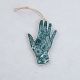 Green Fingers Wooden Ornament By Prints By The Bay