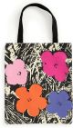 Warhol Flowers Canvas Tote Bag - Pink (Bag)