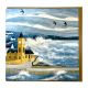 Porthleven Christmas Card by Holly Astle