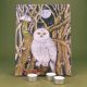  Tealight 12-Day Christmas Advent Calendar - Snowy Owl