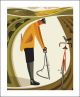 The Fixer Linocut by Andrew Pavitt