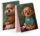 A Very Good Boy and Very Good Girl 12 notecards by Alison Friend