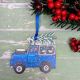 Christmas Landrover Wooden Decoration By Driftwood Designs