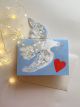 Love Dove Mantelpiece Card By EstherKent