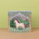 Twilight Unicorn die-cut card by Fee Greening.