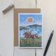 Fire Horse Greetings Card By Driftwood Designs