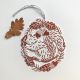 Letterpress Hanging Decoration - Squirrel