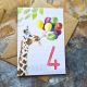 Fourth Birthday Card – Blank Inside