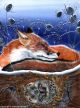 Winter fox (with sleeping hedgehog) By Sam Cannon