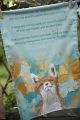 Fox thoughts Organic Cotton Tea Towels | When Beasts Spoke Charlotte Strawbridge