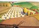 Fall Plowing - Grant Wood - Greetings Card