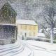 ERIC RAVILIOUS Halstead Road in Snow