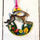 Spring Hare Wooden Decoration by Driftwood Designs
