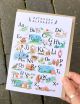 Outdoors Alphabet Card By Jessica Rising