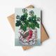 Ivy in Robin Jug Card By Susie Hamilton