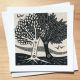 Marriage Trees -Algan Arts Gail Kelly Greeting Card