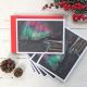 Northern Lights Over Aberystwyth Greetings Card 5 Pack By Driftwood Designs