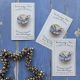 Owl by Moonlight Wooden Badge By Driftwood Designs