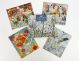 Angie Lewin Garden Flowers Postcard Wallet  