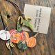 Pumpkin Birch Plywood Decoration By Clare O'Neill Artworks