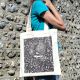 Badger Tote Bag By Alexi Francis
