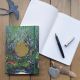 Solstice Sun – Gold Foiled Lined Notebook By Driftwood Designs