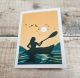 The Kayaker By Flotsam Prints