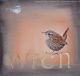 Wren & Butterfly - with gold 