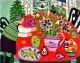 The Red Cloth by Vanessa Bowman AGBI CHRISTMAS CARD PACK