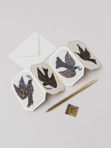 Dove Concertina Die Cut Mini Card By Katie Housley