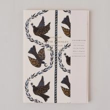 Dove Botanical Lined Journal By Katie Housley