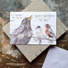 All the Birds are Singing Happy Birthday by Hannah Longmuir