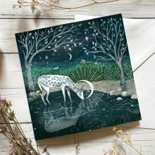 Celestial Deer By Glitter and  Earth