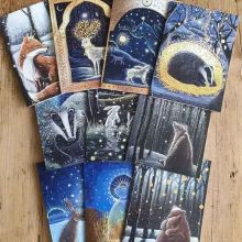 Hannah Willow Christmas Card Pack of 10 Greetings Cards