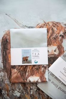 Coo Organic Cotton Tea Towels | When Beasts Spoke Charlotte Strawbridge