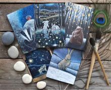 Hannah Willow Messages of Yule Christmas Greetings Card Pack