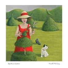 Apprehensive Gardener by  Marcelle Milo-Gray /
