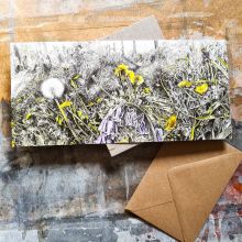 Woodland Wildflowers - Spring Concertina Card by Hannah Longmuir