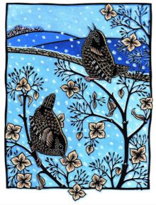 Winter Wren Andrea Wisnewski AGBI CHRISTMAS CARD PACK
