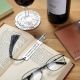 Wine & Book Lovers Pewter Bookmark By Glover and Smith