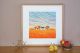 Harvest Home Giclee print from original monotype BY REBECCA VINCENT