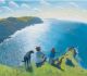 On The Cornish Cliffs by Nicholas Hely Hutchinson