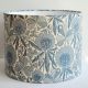 Clover Shoreline Handmade Drum Lampshade in St Jude's Clover fabric by Angie Lewin