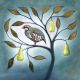 A partridge in a pear tree Greeting Card by Ruth Molloy
