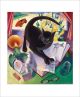 The Uncivilised Cat by Agnes Miller Parker (1895 - 1980)