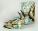 Cornish Swallows Die-cut concertina cards by Angela Harding PRE ORDER
