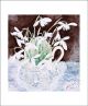 Snowdrop Cup watercolour by Angie Lewin 