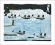 Five Ships - St Mount's Bay, 1928 by Alfred Wallis