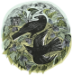 Blackbirds and Mulberries   by Angela Harding 