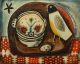 Breton Bowl and Felt Bird - Susan Gathercole